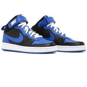 Nike Court Borough 2 - SZ 6Y Blue/Black